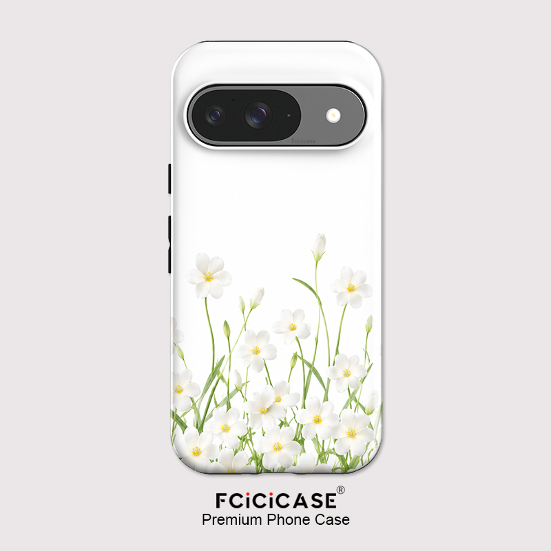 Google Pixel 9 Pro - Fcicicase Flowers Print Phone Case For