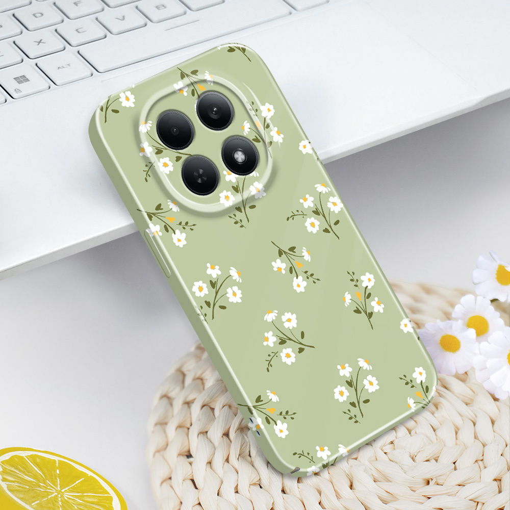 Xiaomi Redmi Note 14 - Star Flower Phone Case For Xiaomi