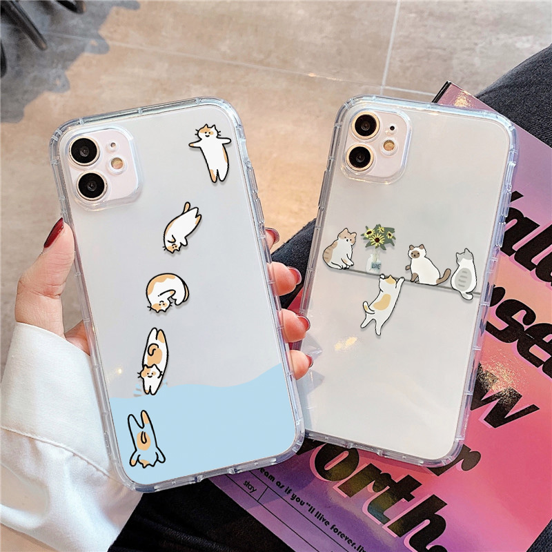 Lovely Fishes Clear Phone Case - đánh giá và giá Apple Iphone 16
