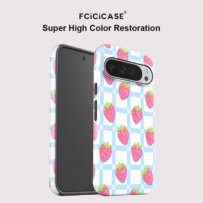 Fcicicase Strawberry Print Pho - đánh giá và giá Google Pixel 9 Pro
