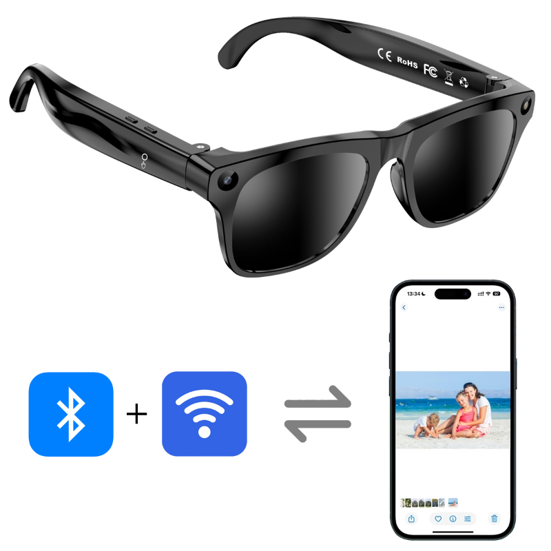 Lenovo 32G Memory 800W 4K Came - đánh giá và giá Smart Glasses Lens