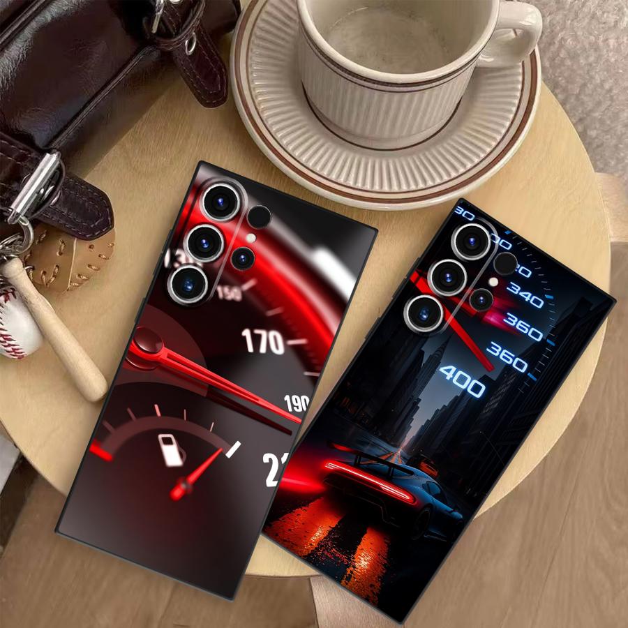Red Car Gauge Case for Samsung - đánh giá và giá Samsung Galaxy S24