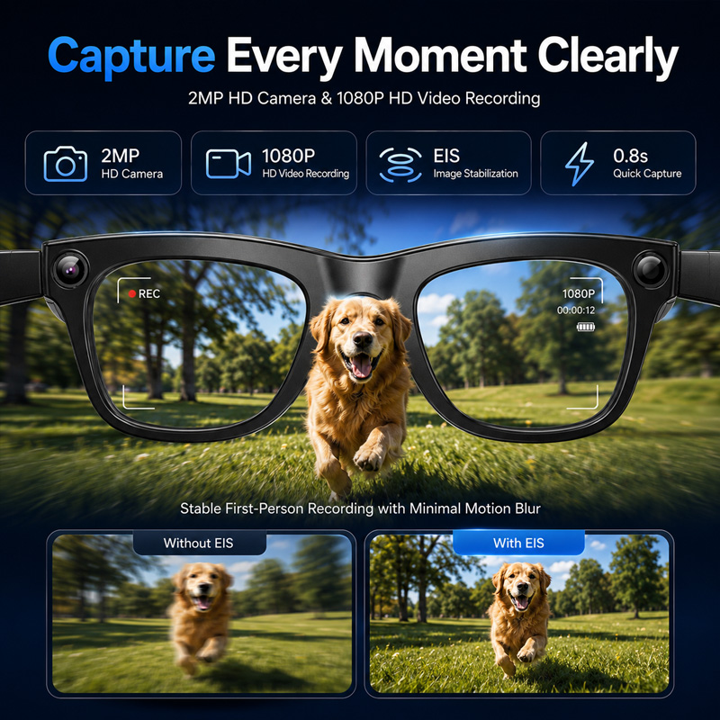 2026 200W Smart Glasses EIS 10 - đánh giá và giá Smart Glasses Lens
