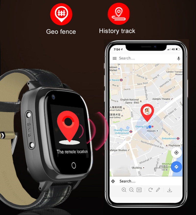 Elderly Smart Watch For Old Pe - đánh giá và giá Fall Detection Watch
