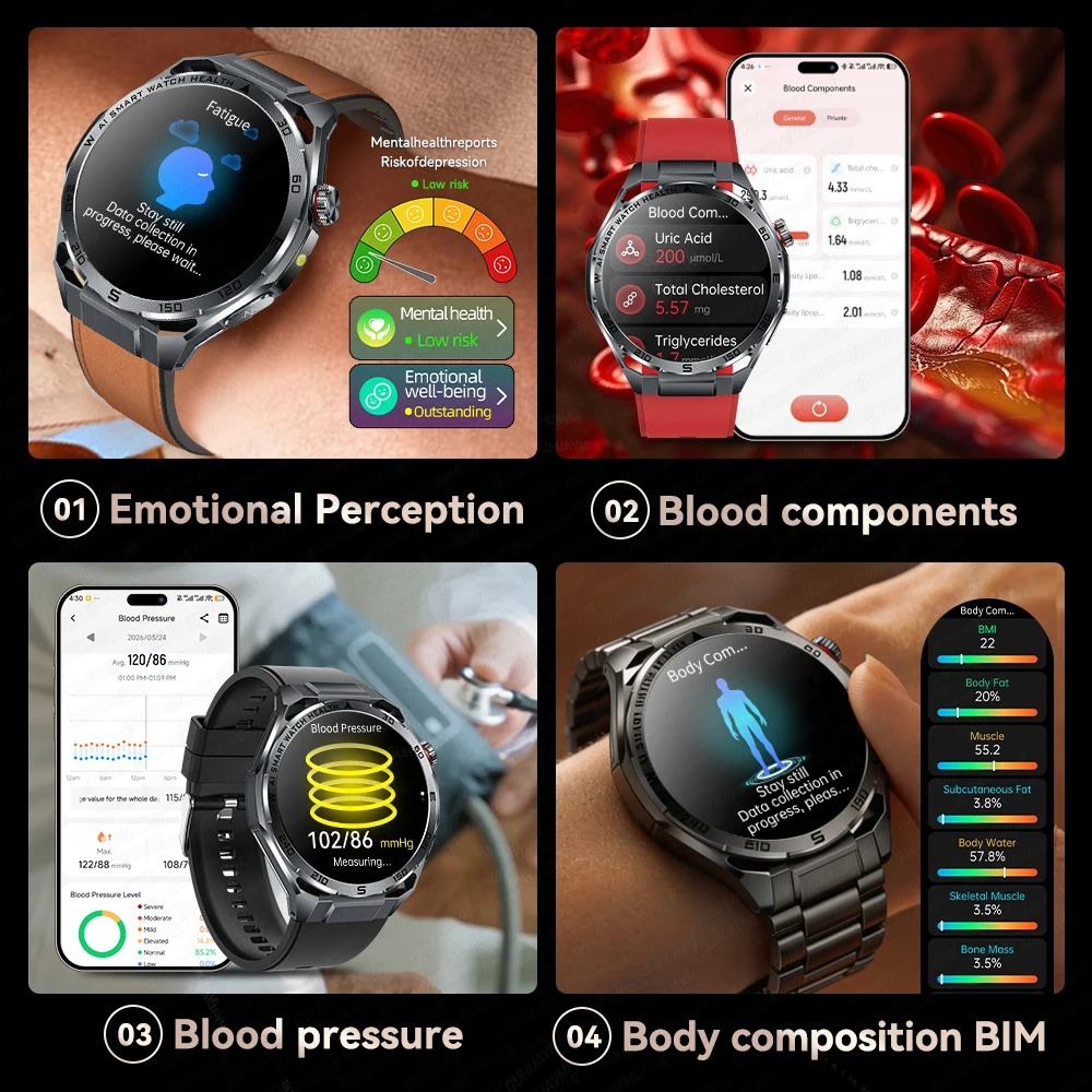New Blood Pressure Uric Acid B - đánh giá và giá Fatigue Band Monitor