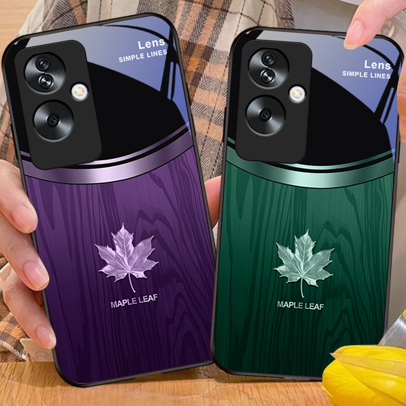 Wood Grain Maple Leaf For Oppo - đánh giá và giá Realme Note 50