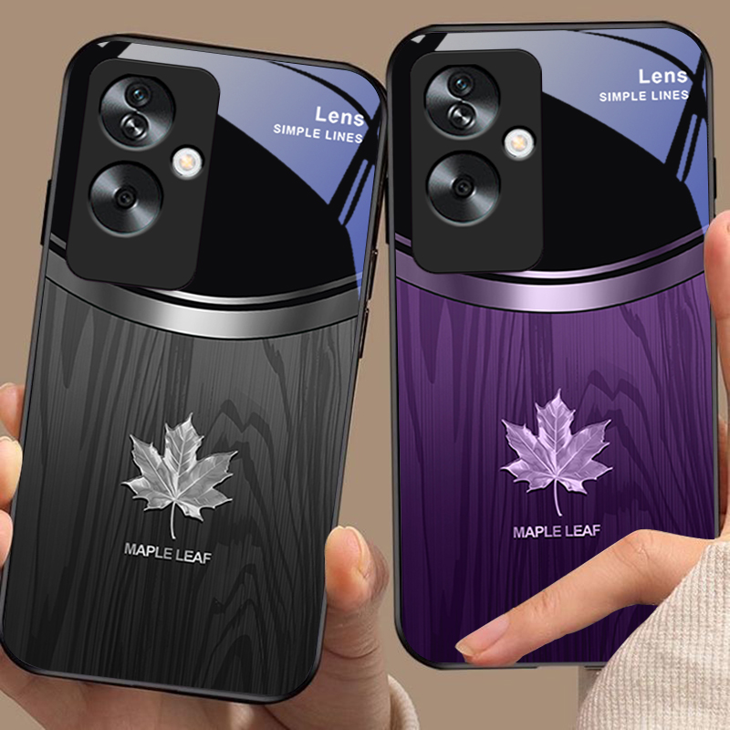 Wood Grain Maple Leaf For Oppo - đánh giá và giá Realme Note 50