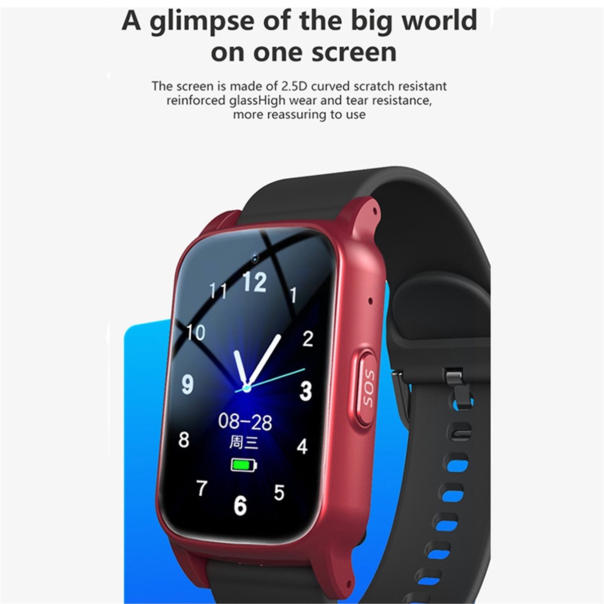 4G Elderly Smart Watch with GP - đánh giá và giá Fall Detection Watch